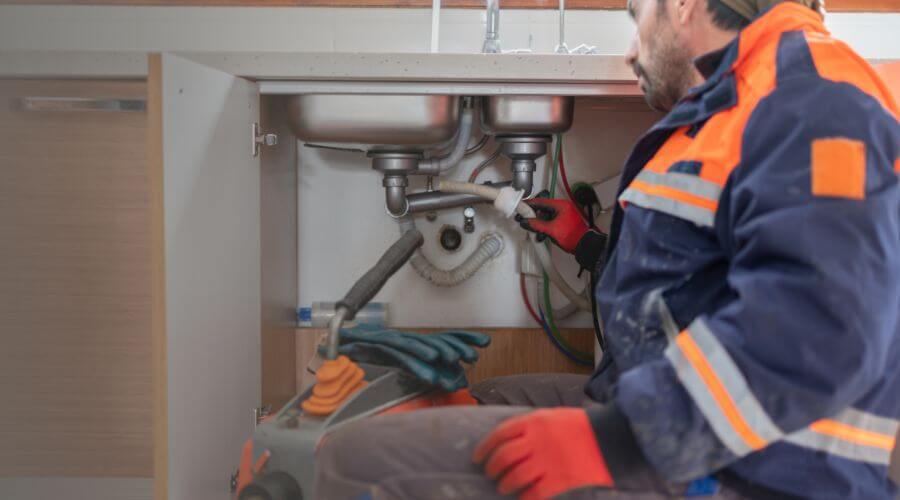 Professional slab leak plumber services in Kingman, IN